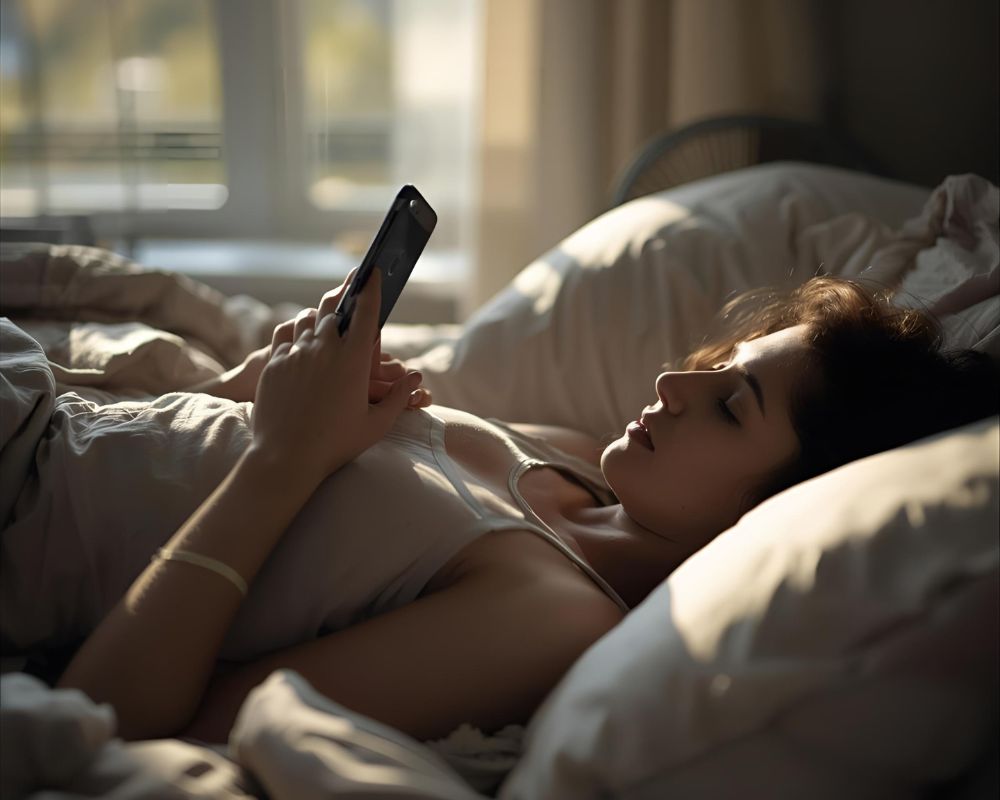 Por que evitar as redes sociais ao acordar