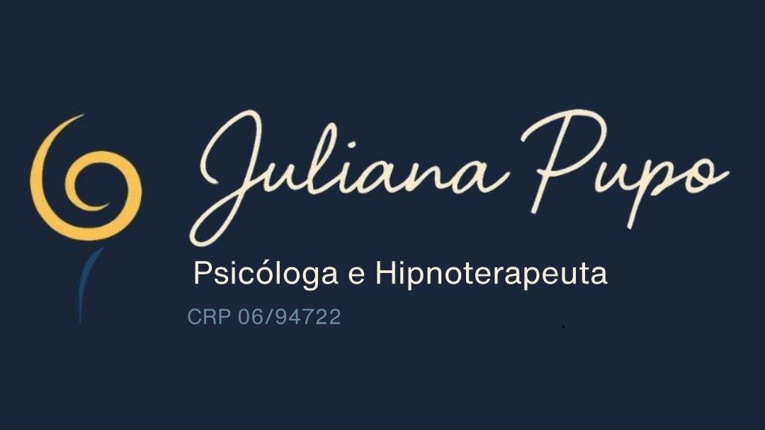 Logo Juliana Pupo, psicóloga e hipnoterapeuta, CRP 06/94722